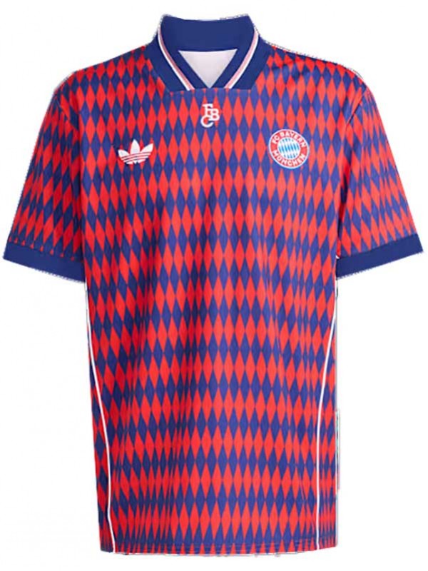 Bayern munich maillot d'entraînement d'avant match rouge adulte homme 2025-2026